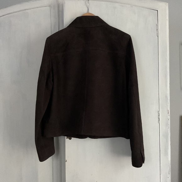 Like New! Madewell Brown Suede Jacket - Picture 2 of 4